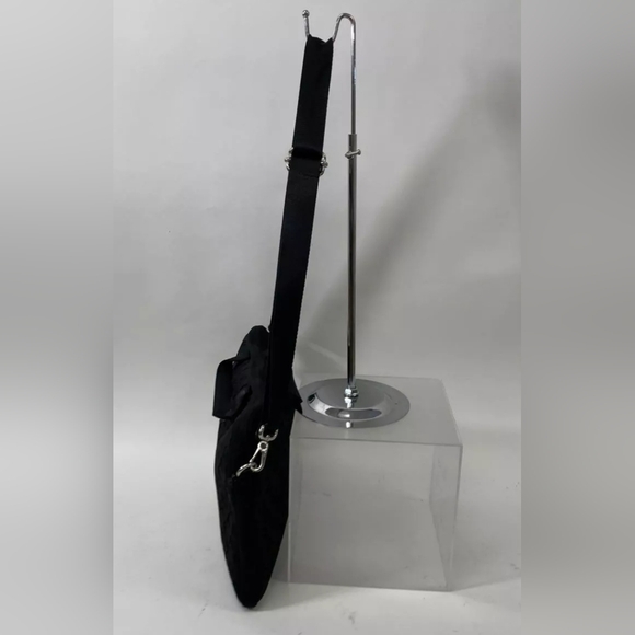 Marc Jacobs Designer Black Laptop Logo Tech messenger tote briefcase Bag - Picture 3 of 16